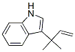 3-(dimethylallyl)indole Struktur