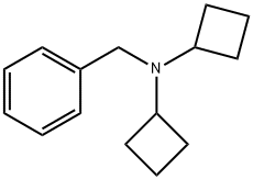 N,N-DICYCLOBUTYLBENZYLAMINE Struktur