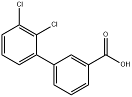 3-(2,3-Dichlorophenyl)benzoic acid Struktur