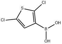 2,5-Dichlorothiophene-3-boronic acid Struktur