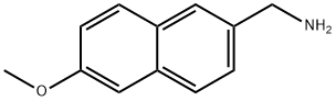 (6-methoxynaphthalen-2-yl)methanamine Struktur