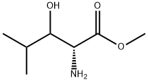 D-Leucine,  3-hydroxy-,  methyl  ester  (9CI) Struktur