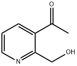 Ethanone, 1-[2-(hydroxymethyl)-3-pyridinyl]- (9CI) Struktur