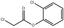 Chloroacetic acid 2-chlorophenyl ester Struktur