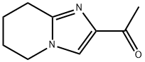 Ethanone, 1-(5,6,7,8-tetrahydroimidazo[1,2-a]pyridin-2-yl)- (9CI) Struktur