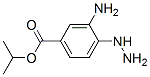 Benzoic acid, 3-amino-4-hydrazino-, 1-methylethyl ester (9CI) Struktur