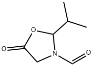 3-Oxazolidinecarboxaldehyde, 2-(1-methylethyl)-5-oxo- (9CI) Struktur