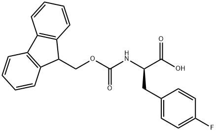 FMOC-D-4-Fluorophe Structure