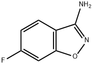 1,2-Benzisoxazol-3-amine,6-fluoro-(9CI) Struktur