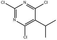 2,4,6-trichloro-5-isopropylpyriMidine Struktur