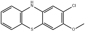 2-Chloro-3-methoxy-10H-phenothiazine Struktur