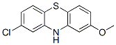 2-Chloro-8-methoxy-10H-phenothiazine Struktur