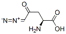 5-diazo-4-oxonorvaline Struktur