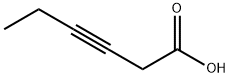 3-Hexynoic acid Struktur