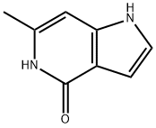 4H-Pyrrolo[3,2-c]pyridin-4-one,1,5-dihydro-6-methyl-(9CI) Struktur