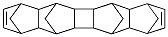 1,4,4a,5,5a,5b,6,6a,7,10,10a,11,11a,11b,12,12a-Hexadecahydro-1,4:5,12:6,11:7,10-tetramethanodibenzo[b,h]biphenylene Struktur