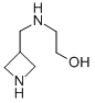 Ethanol, 2-(3-azetidinylmethylamino)- (9CI) Struktur