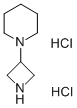 PIPERIDINE, 1-(3-AZETIDINYL)-, DIHYDROCHLORIDE Struktur