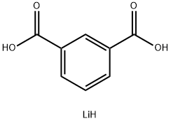 dilithium isophthalate Struktur