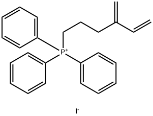 (4-Methylene-5-hexenyl)triphenyl-phosphoniuM Iodide Struktur