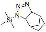 3a,4,5,6,7,7a-hexahydro-1-(trimethylsilyl)-4,7-methano-1H-benzotriazole Struktur