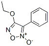 1,2,5-Oxadiazole,3-ethoxy-4-phenyl-,5-oxide(9CI) Struktur