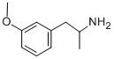 3-methoxyamphetamine Struktur