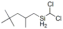 dichloromethyl(2,4,4-trimethylpentyl)silane Struktur