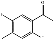 Ethanone, 1-(2,5-difluoro-4-methylphenyl)- (9CI) Struktur