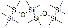 1,1,2,2-Tetramethyl-1,2-bis(pentamethyldisilanyloxy)disilane Struktur