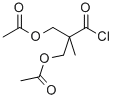 2,2-DI(ACETOXYMETHYL)PROPIONYL CHLORIDE Struktur