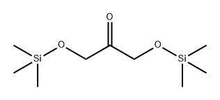 1,3-Bis(trimethylsiloxy)acetone Struktur