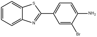 4-(BENZO[D]THIAZOL-2-YL)-2-BROMOANILINE Struktur