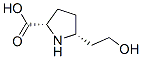 L-Proline, 5-(2-hydroxyethyl)-, cis- (9CI) Struktur