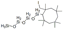 2-(Iodomethyl)-2,4,4,6,6,8,8-heptamethylcyclooctanetetrasiloxane Struktur