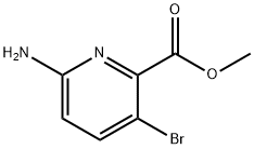 Methyl 6-amino-3-bromopicolinate Struktur