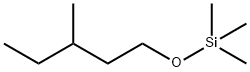 Trimethyl[(3-methylpentyl)oxy]silane Struktur