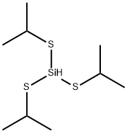 TRIS(ISOPROPYLTHIO)SILANE Struktur