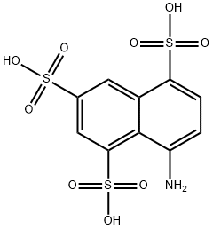 1-Naphthylamine-4,6,8-trisulfonic acid Structure