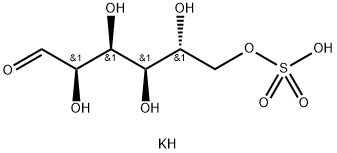 D-GLUCOSE 6-SULFATE POTASSIUM Struktur