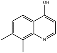 7,8-DIMETHYL-4-QUINOLINOL Struktur