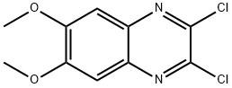 2,3-DICHLORO-6,7-DIMETHOXYQUINOXALINE Struktur