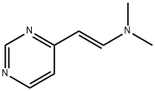 Ethenamine, N,N-dimethyl-2-(4-pyrimidinyl)-, (E)- (9CI) Struktur