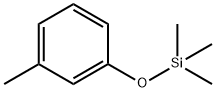 3-Methylphenyl(trimethylsilyl) ether Struktur