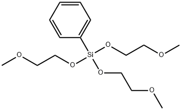 6-(2-methoxyethoxy)-6-phenyl-2,5,7,10-tetraoxa-6-silaundecane Struktur