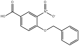 4-BENZYLOXY-3-NITROBENZOIC ACID Struktur