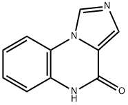 Imidazo[1,5-a]quinoxalin-4(5H)-one (9CI) Struktur