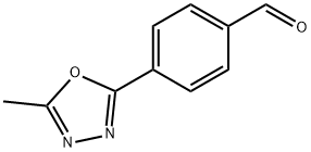 4-(5-METHYL-1,2,4-OXADIAZOL-3-YL)BENZALDEHYDE Struktur