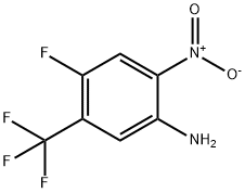 5-AMINO-2-FLUORO-4-NITROBENZOTRIFLUORIDE Struktur