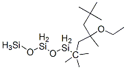 3-Ethoxy-1,1,1,3,5,5,5-heptamethylpentanetrisiloxane Struktur